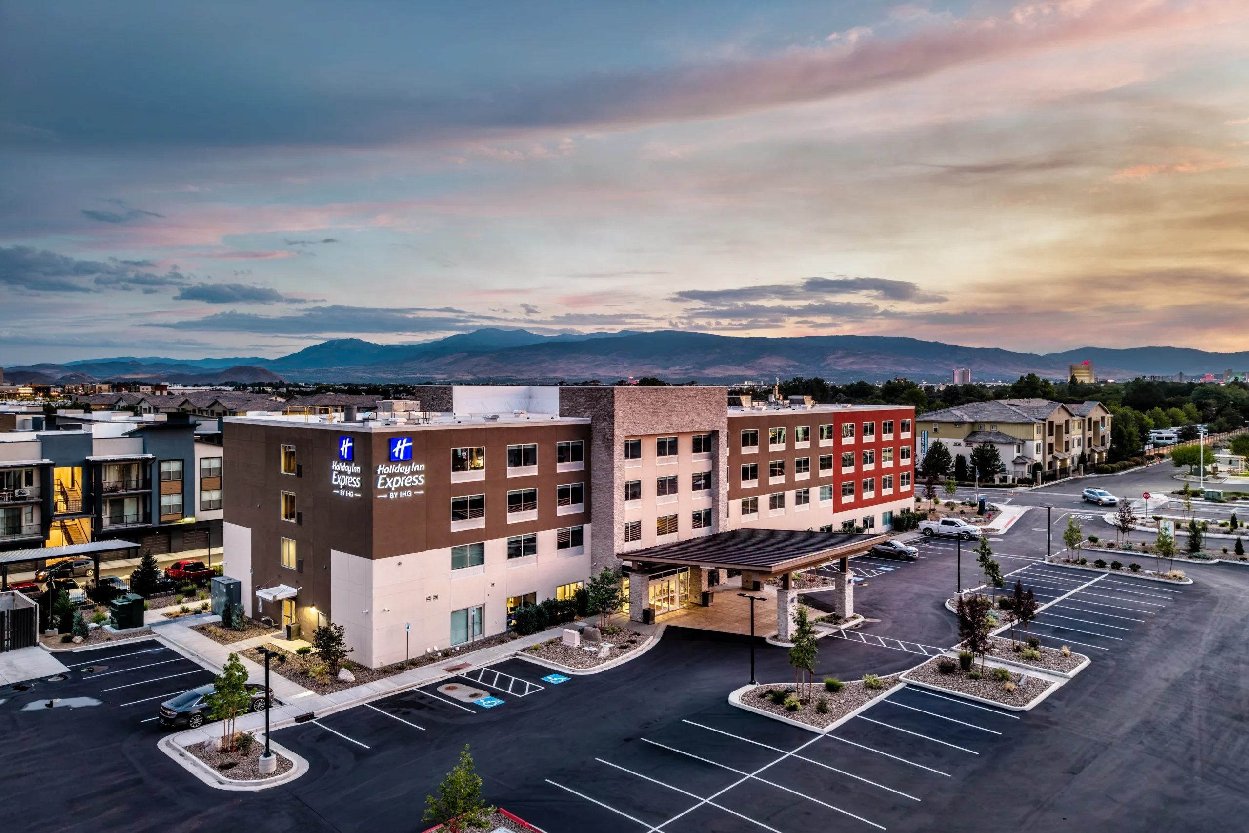 Drone Photo of Holiday Inn in Sparks Nevada